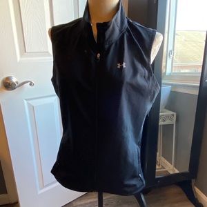 Under armor running vest with pockets